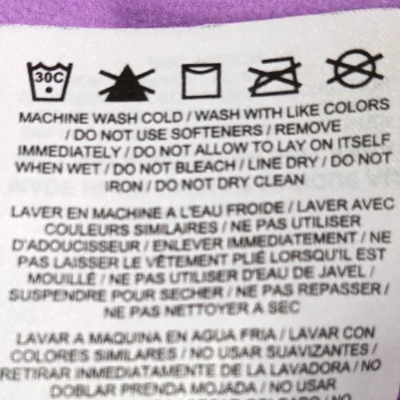 NIKE PRO-Dri-Fit Girl's Long Sleeve Side Neck 1/4 Zip Top-SIZE SMALL-Purple-Kids - Picture 13 of 14